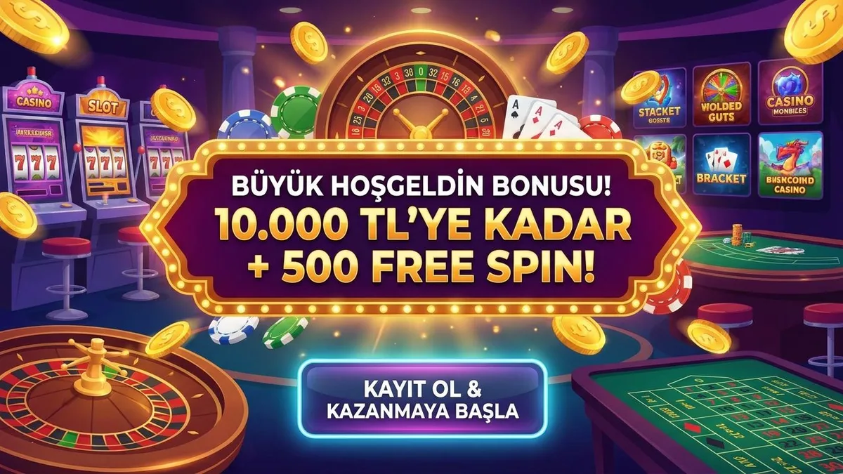 Bonusla kayıt ol
